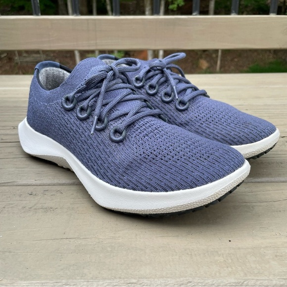 Allbirds Men's Tree Dasher 2 in Hazy Indigo (Blizzard Sole) shoes size 9.5 - Picture 3 of 14